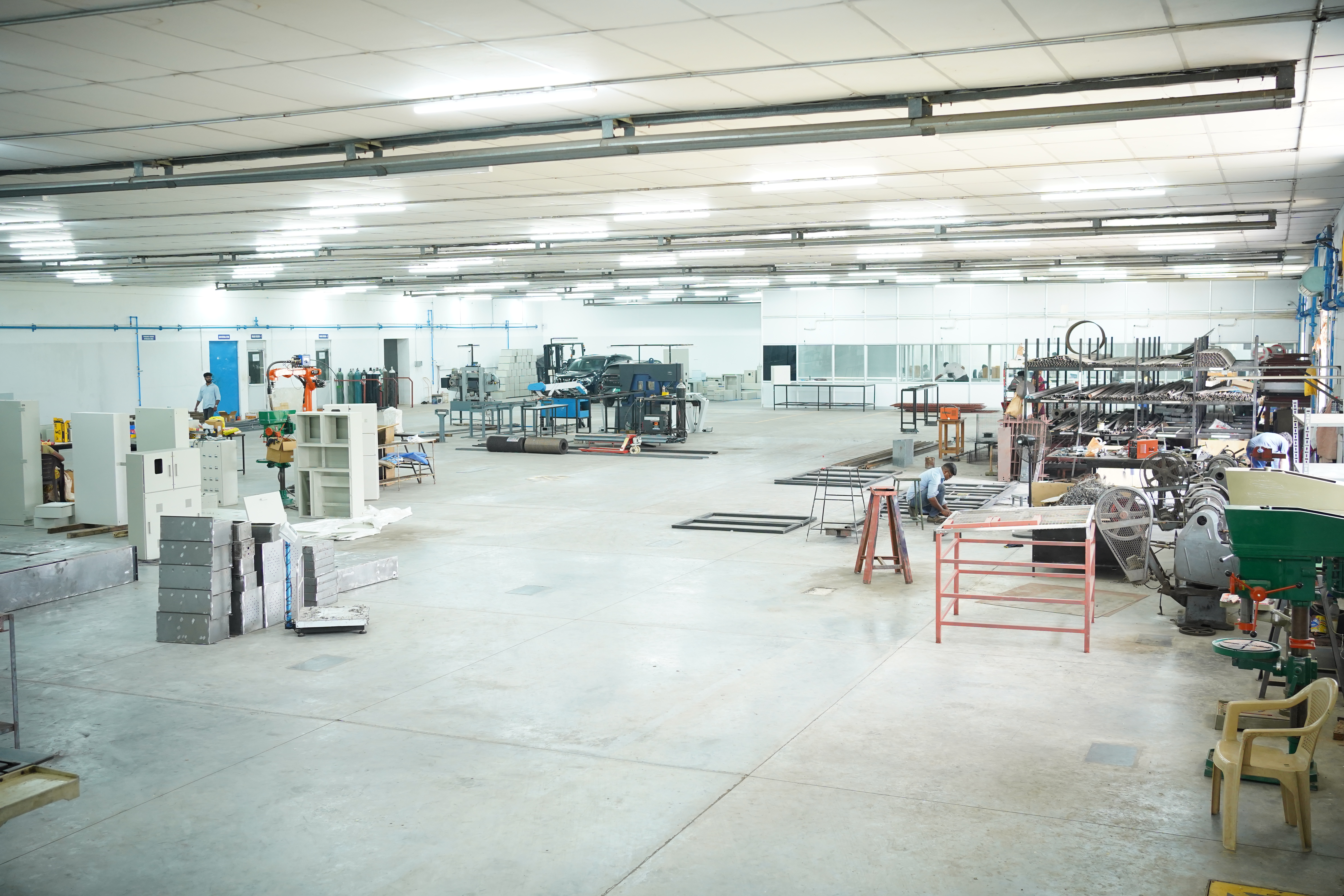 Factory interior - full production floor